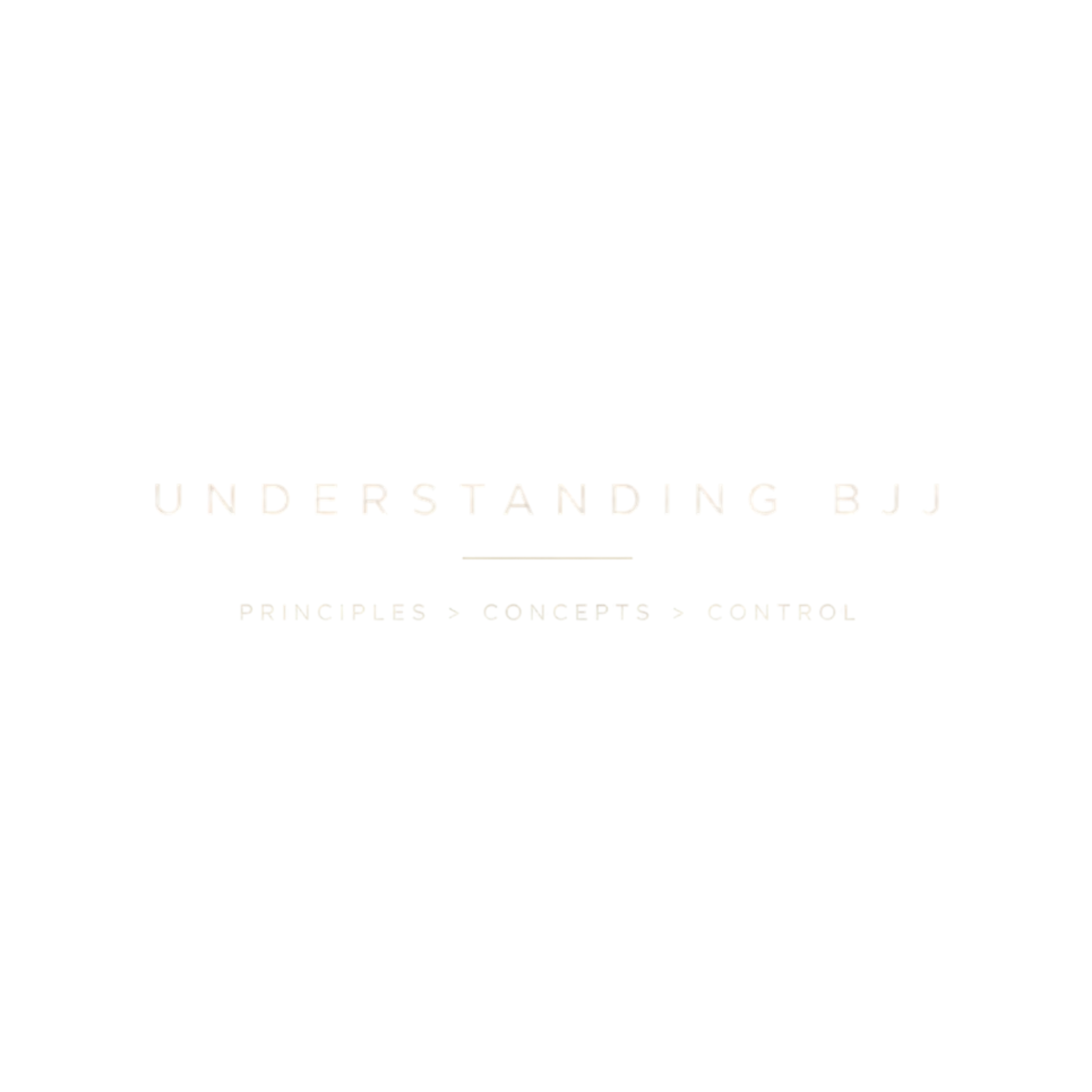 UBJJ — Understanding BJJ · Principles · Concepts · Control